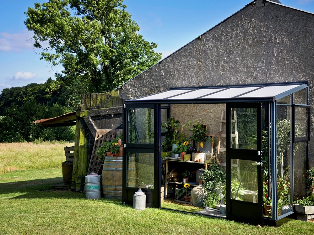 Royal Well Muurkas Veranda 4,4 Antracietgrijs Gecoat - Afbeelding 4